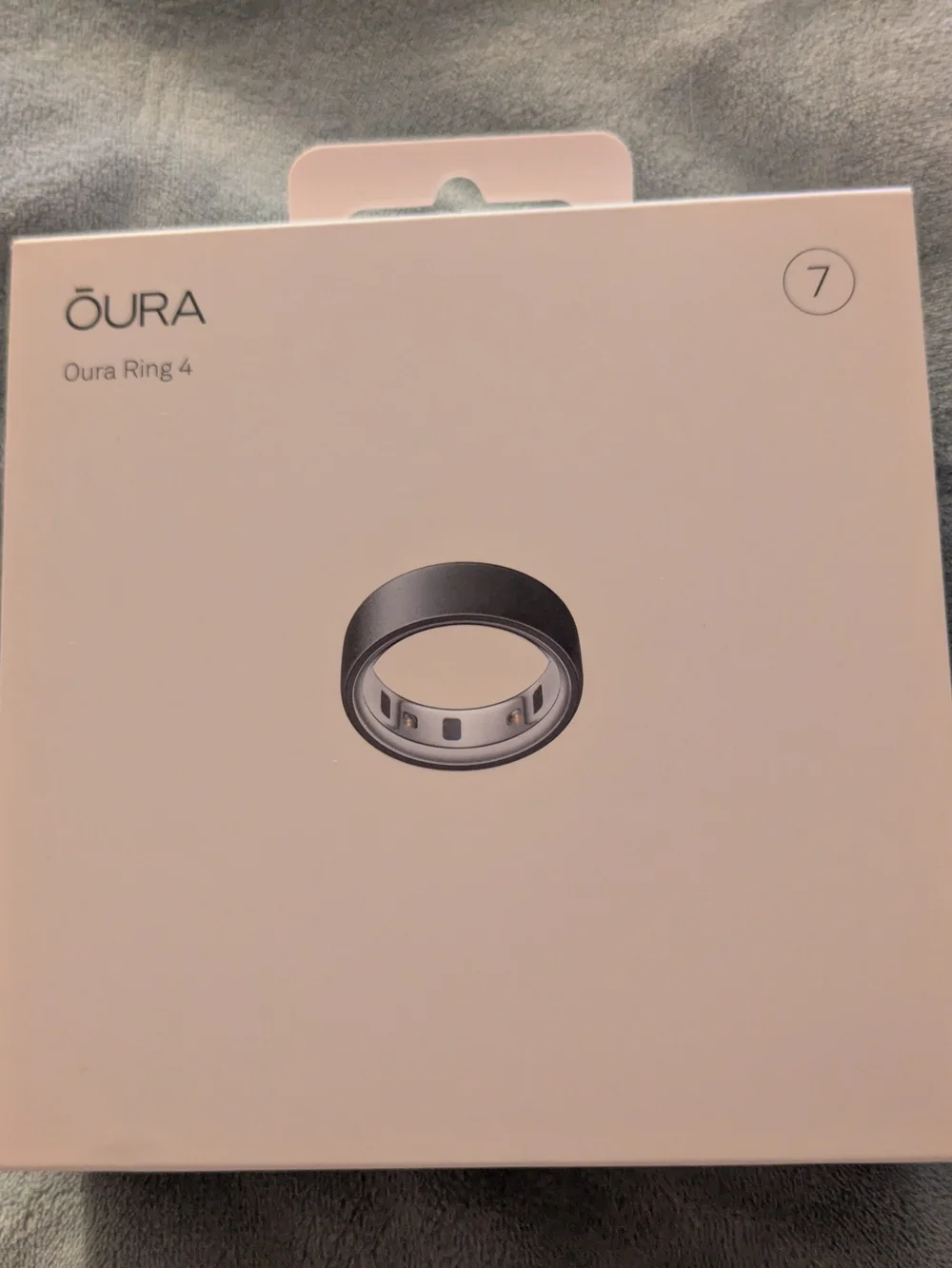 Oura Ring Gen 4 - Size 7 - Stealth